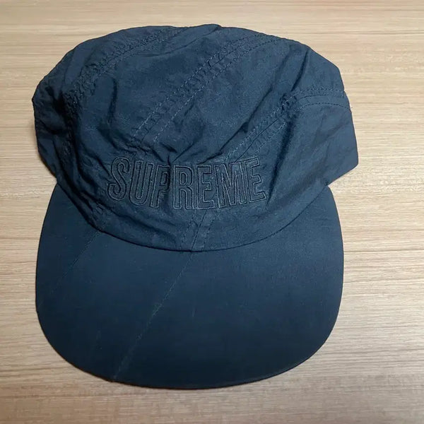 [BUNJANG] Supreme Diagonal Black Nylon Cap / 슈프림 다이에고널 블랙 나일론 캡