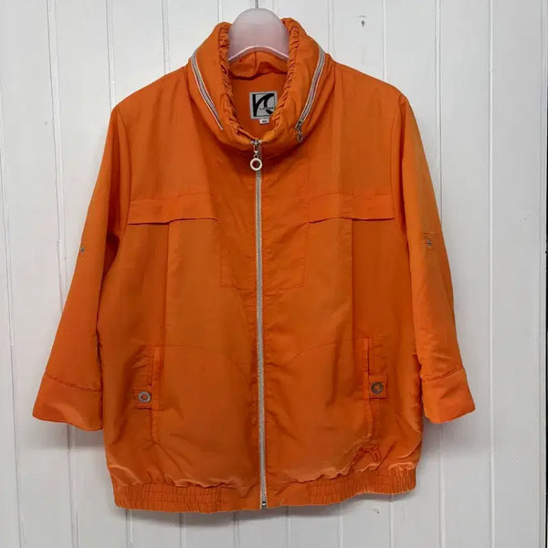 [BUNJANG] Clamr Golf Orange Summer Jacket Women's Size 95 / 클래머골프 오렌지색 여름자켓 여성95 ㅡ0701
