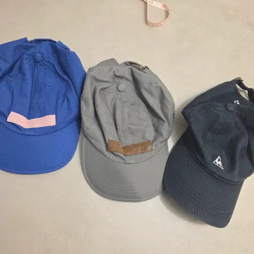 [BUNJANG] Baseball Cap Set / 볼캡3개