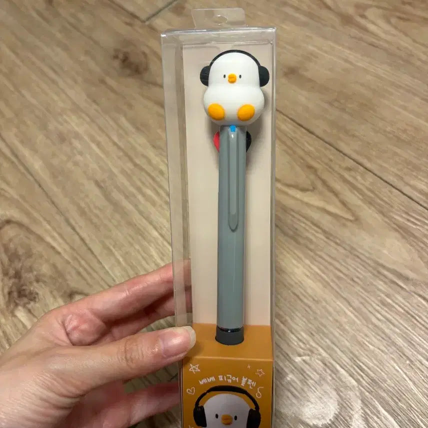 [BUNJANG] Bebe Duck 4-Color Ballpoint Pen / 베베 오리 볼펜 4색