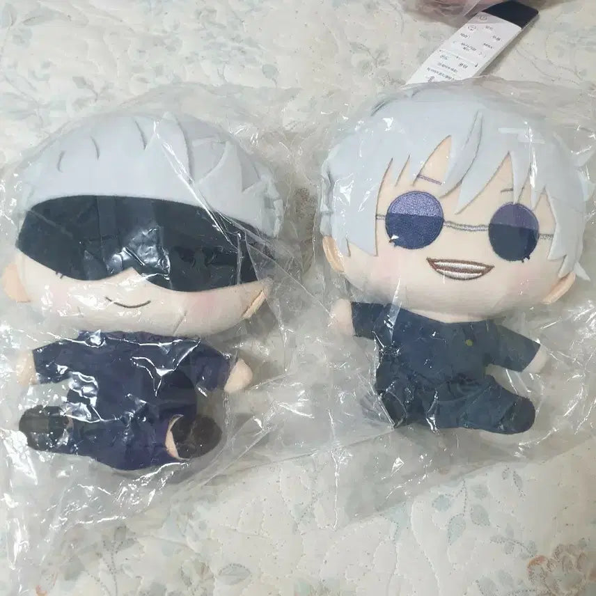 [BUNJANG] Jujutsu Kaisen Satoru Gojo Plush Set (Sealed) / 주술회전 고죠 사토루 인형 미개봉셋트