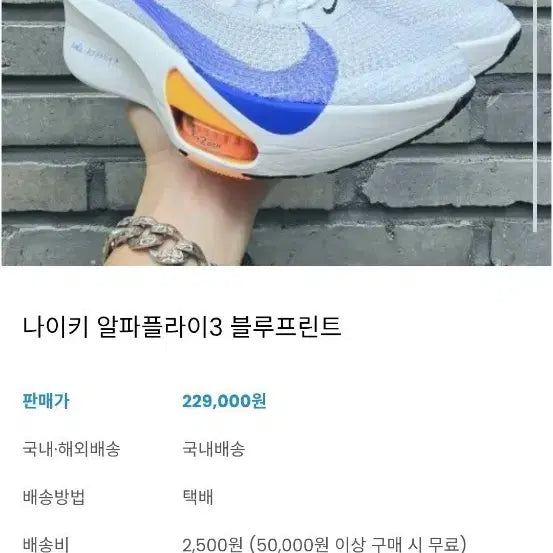 [BUNJANG] Nike Alphafly 3 Blueprint Running Shoes / 나이키265.42 알파플라이3 블루프린트대구 가격절충.