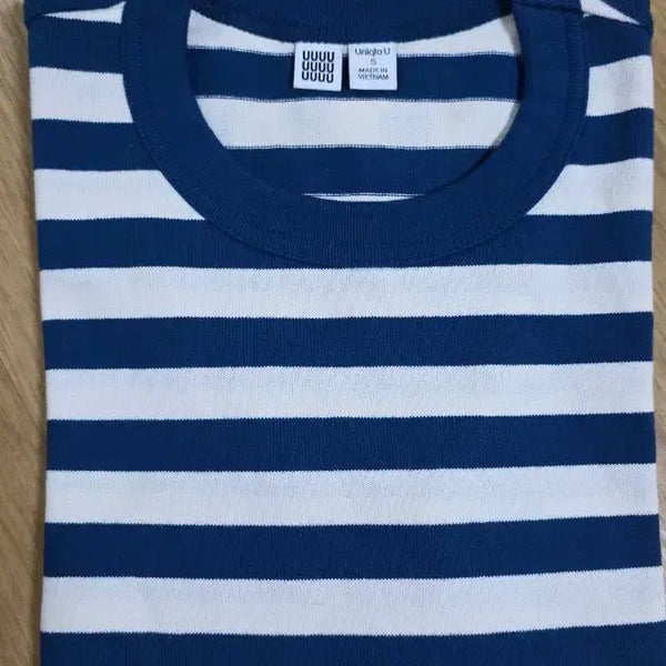 [BUNJANG] Uniqlo Striped Cotton T-Shirt / 유니클로 반팔