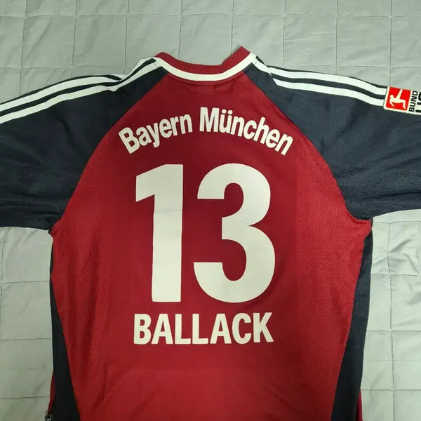 [BUNJANG] Bayern Munich 02/03 Ballack Long-Sleeve Jersey / 바이에른 뮌헨 02/03 발락 긴팔 유니폼