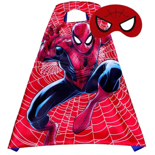 [BUNJANG] Spiderman Cape and Mask Set for Kids / 스파이더맨 망토 할로윈 생일
