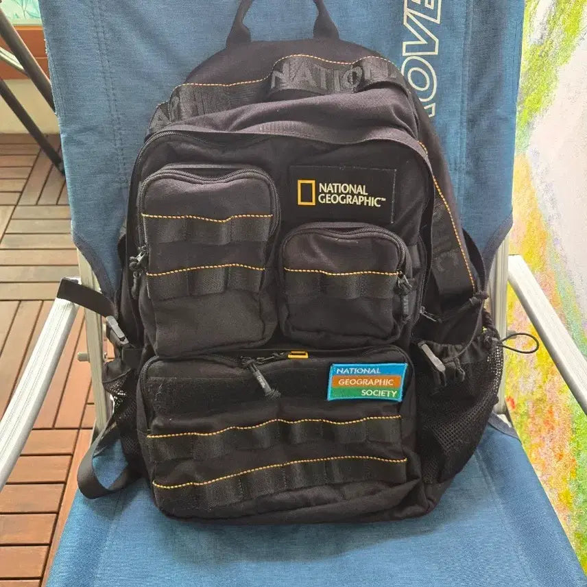 [BUNJANG] National Geographic Macklin Origin Backpack Black / 내셔널 지오그래픽 백팩 블랙