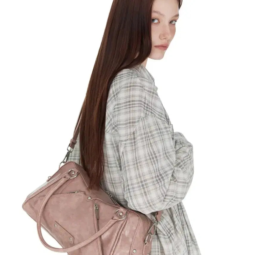 [BUNJANG] Sunburn Project Moss Bag Pink 8.5 / 썬번프로젝트 모스백 핑크 8.5