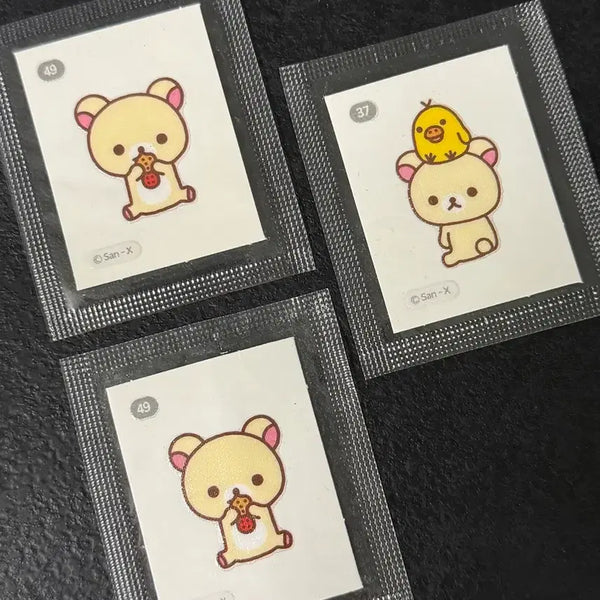 [BUNJANG] San-X Rilakkuma Korilakkuma Ttibuttiseal Sticker / 산엑스 리락쿠마 코리락쿠마 띠부띠부씰 스티커