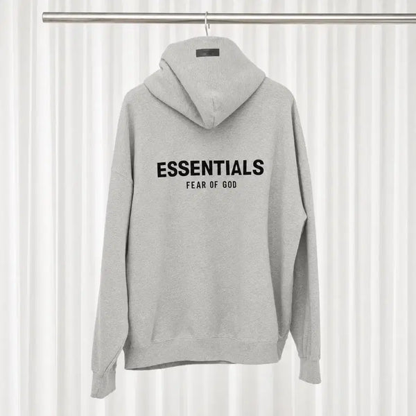 [BUNJANG] Fear of God Essentials Hoodie Grey 2XL / [A+]피어오브갓 에센셜 후드티 그레이 2XL