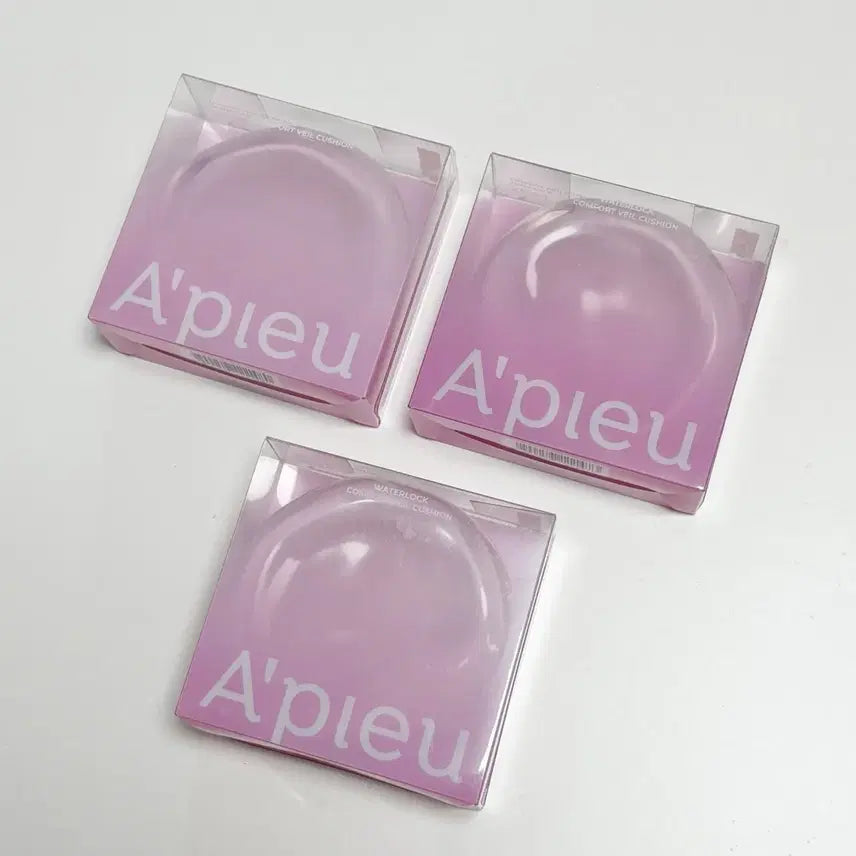 [BUNJANG] A'pieu Water Lock Comfort Veil Cushion Pure/Shell/Latte / [새상품] 어퓨 워터락 컴포트 베일 쿠션 퓨어 / 쉘 / 라떼