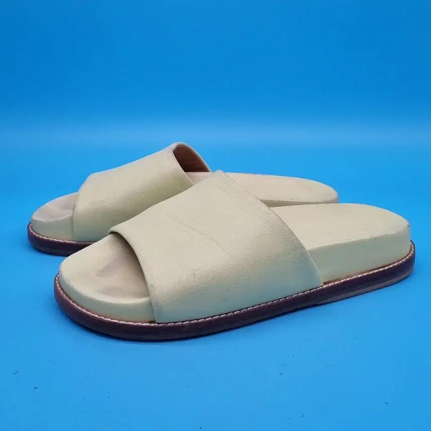 [BUNJANG] COS Padded Leather Sliders Sandals 235 / k 코스 COS 페디드 가죽 슬라이더  슬리퍼 235