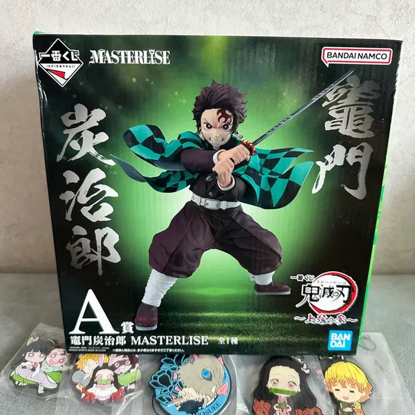 [BUNJANG] Demon Slayer Tanjiro Figure & Rubber Strap Set (Sealed) / (최저가, 미개봉) 귀멸의칼날 제일복권 A상 탄지로+러버스트랩