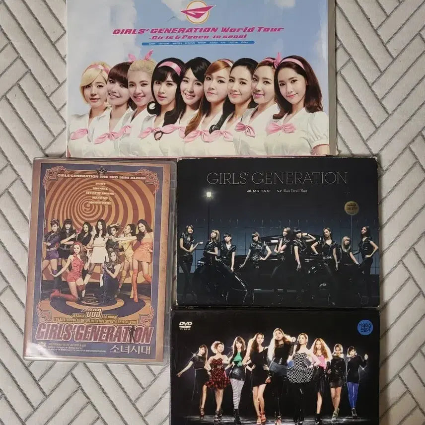 [BUNJANG] Girls' Generation Japan Unsealed Album DVD Bundle Set / 소녀시대 일본 개봉앨범 DVD 일괄 양도