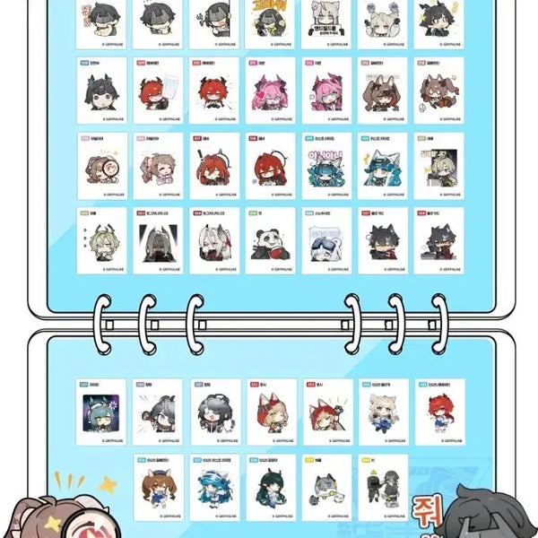 [BUNJANG] Endfield GS25 Full Set Stickers with Collector's Book / 엔드필드 gs25 띠부씰 전종 판매