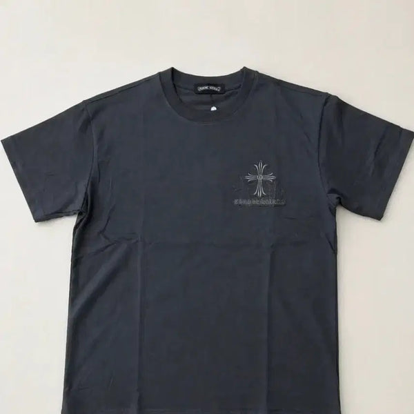 [BUNJANG] Chrome Hearts Embroidered 'Opium' T-Shirt, Dark Grey, Size L / 크롬하츠 자수 아편 반팔티 진그레이L 사이즈