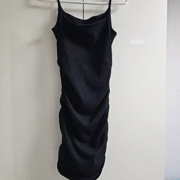 [BUNJANG] Egoist Ribbed Knit Dress Size 55 / 에고이스트 골지니트원피스55(상태굿)