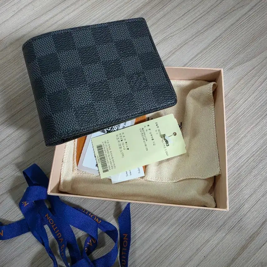 [BUNJANG] Louis Vuitton Damier Graphite Bifold Wallet / 루이비통 다미에 그라파이트 반지갑 새상품급