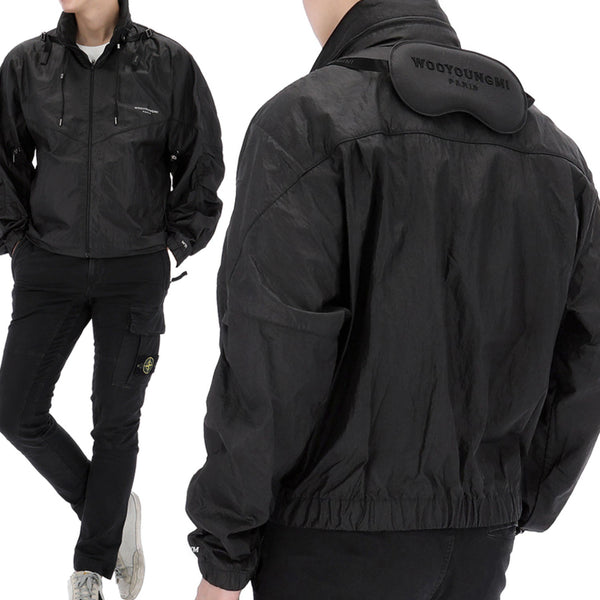 [BUNJANG] Wooyoungmi 24SS Eye Mask Windbreaker Jacket / 24SS 우영미 아이 마스크 트랙수트(바람막이) 자켓