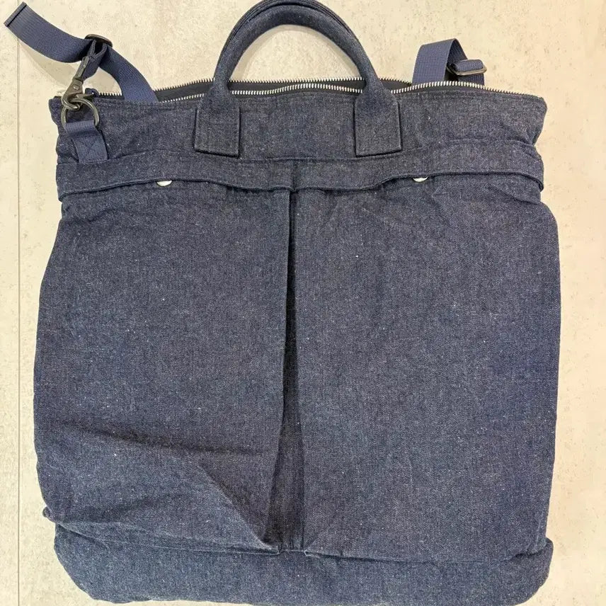 [BUNJANG] Cactus Sewing Club Jelt Denim Helmet Bag Medium / 캑터스소잉클럽 헬멧백 Jelt Denim M사이즈