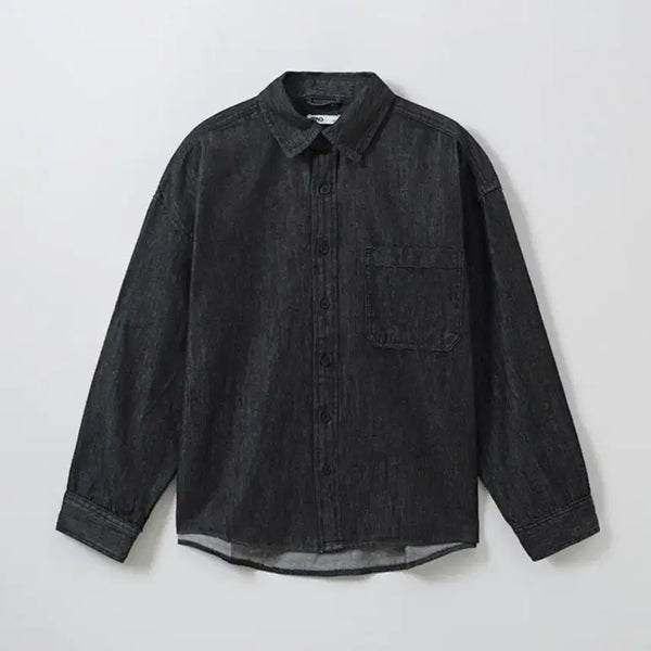 [BUNJANG] SPAO Oversized Fit Denim Shirt XL / 스파오 오버핏 데님 셔츠 XL [새제품]