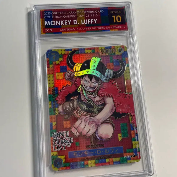 [BUNJANG] One Piece Day 25 Monkey D. Luffy Card CCG10 Pristine / 원피스 데이 25 레고 루피 카드 CCG10 프리스틴
