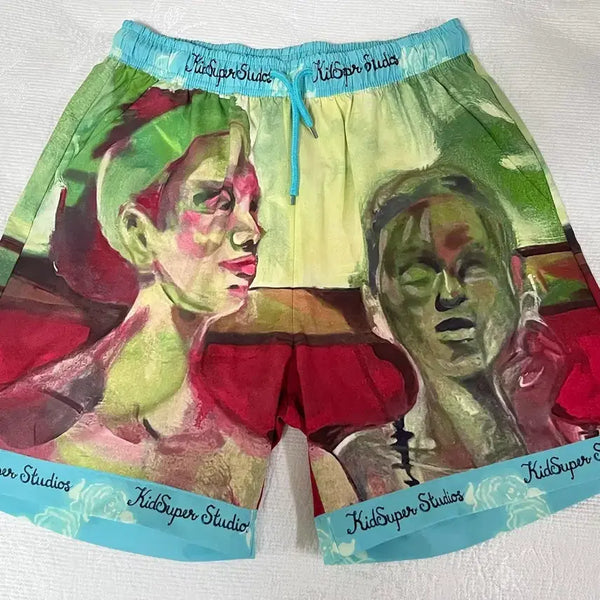 [BUNJANG] KidSuper All Over Print Shorts / 키드슈퍼 aop 쇼츠
