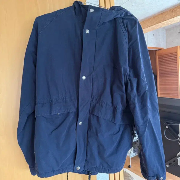 [BUNJANG] The North Face Purple Label Indigo Mountain Wind Parka / [L] 노스페이스 퍼플라벨 인디고 마운틴 윈드 파카 강민경님 착용