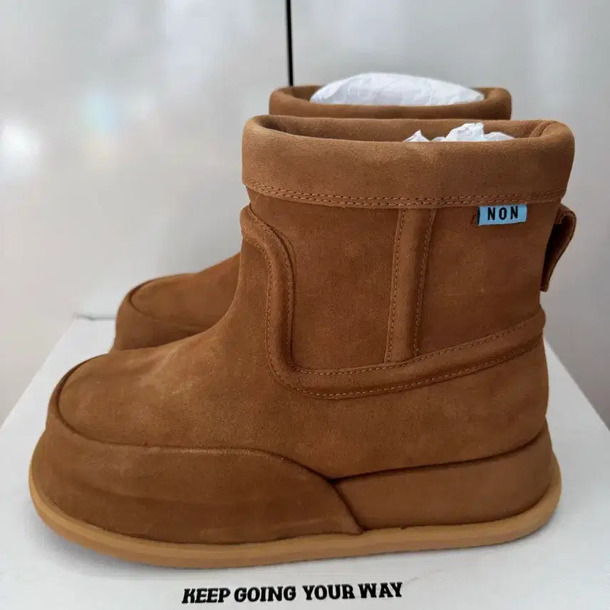 [BUNJANG] Nonparking x Kinch N - ROAD BOOTS Brown / 논파킹X킨치 N - ROAD BOOTS 브라운