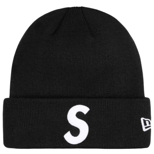 [BUNJANG] Supreme New Era S Logo Beanie Black / 슈프림 뉴에라 S 로고 비니 블랙