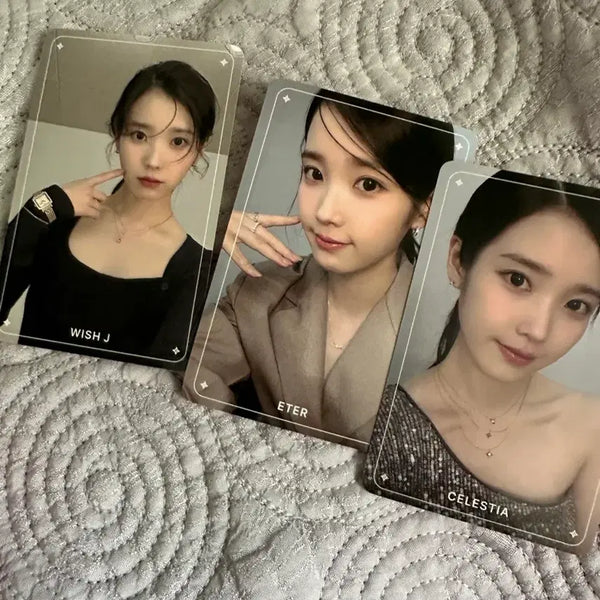 [BUNJANG] IU J.ESTINA Photocard Set (3 Types) / 아이유 제이에스티나 포토카드