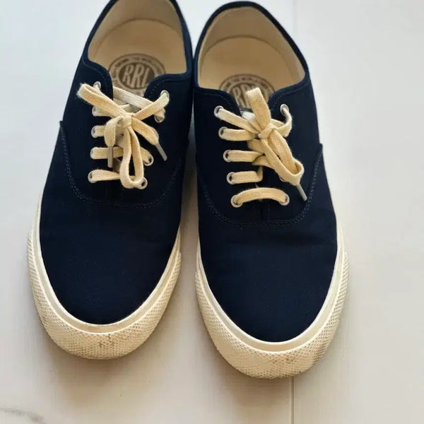 [BUNJANG] RRL Suede Low Top Sneakers Navy 285 Size / 더블알엘 스니커즈 (11d) 285 사이즈