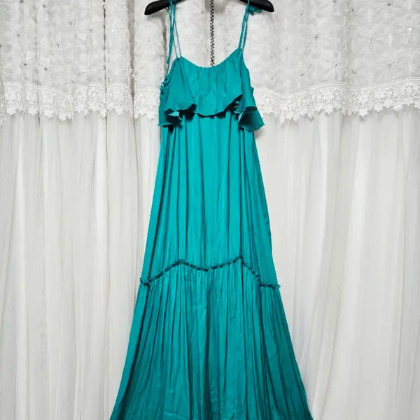 [BUNJANG] Zara Frill Long Dress / 새상품)자라프릴롱원피스