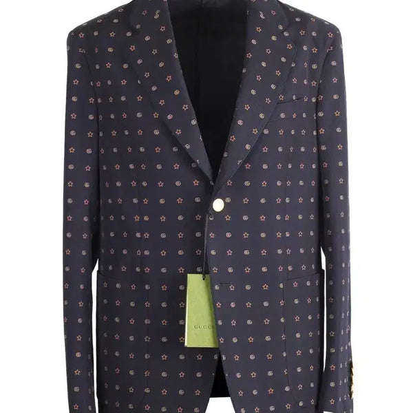 [BUNJANG] Gucci GG Pattern Star Jacket Men's / (52/국내 110)구찌 GG 패턴 스타 자켓 남성용