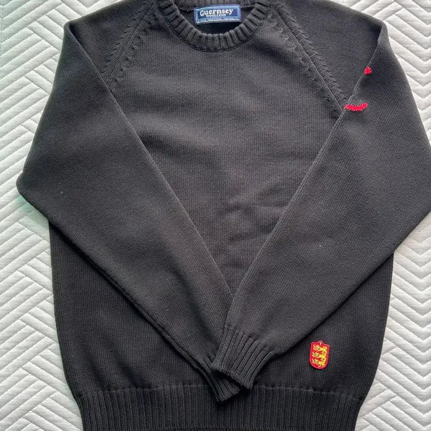 [BUNJANG] Ganni Woollens Raglan Crewneck Sweater / 건지울른스 나그랑 크루넥 스웨터