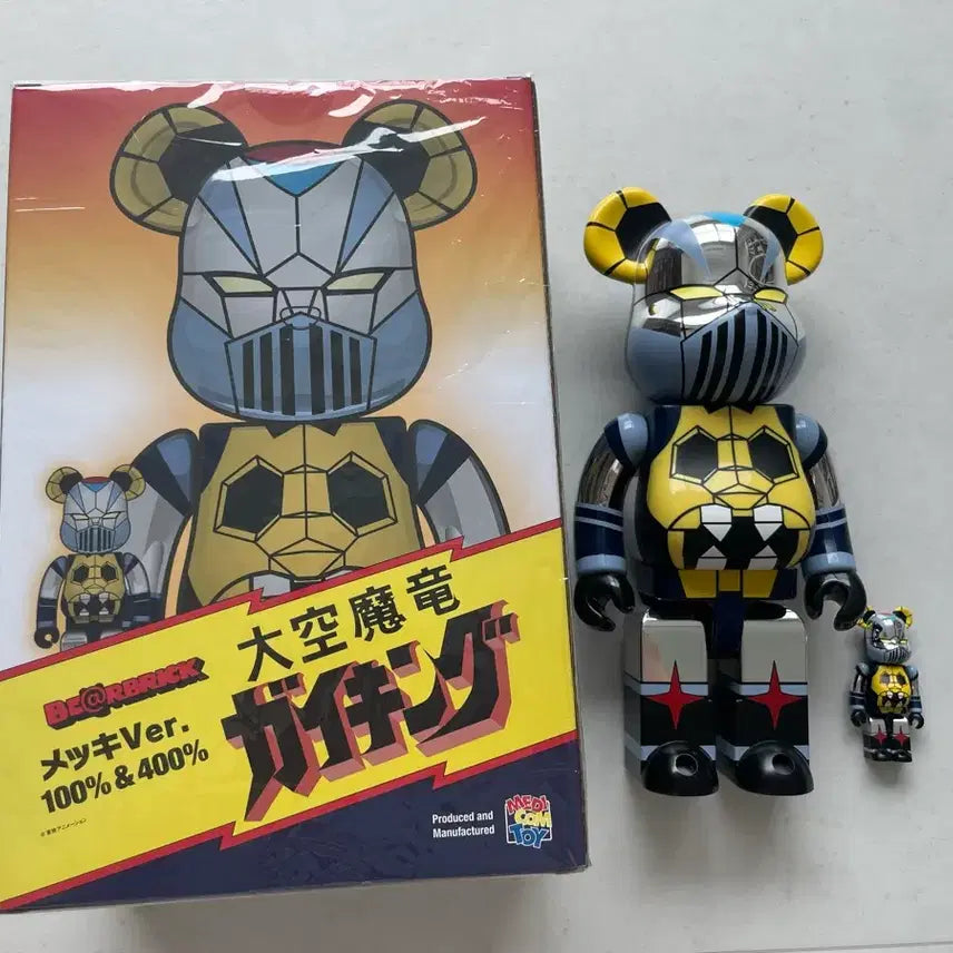 [BUNJANG] Bearbrick GAIKING 400% & 100% / 베어브릭 가이킹