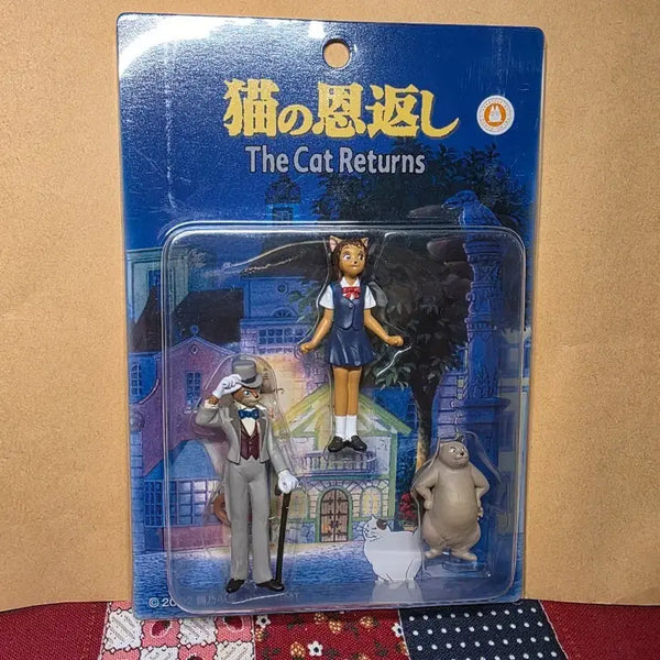 [BUNJANG] The Cat Returns Komini Car Figure Baron Muta Haru Vintage / 고양이의보은 코미니카 피규어 바론 무타 하루 인형 고전 빈티지