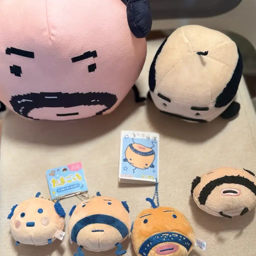 [BUNJANG] Tamagotchi Oyajitchi Doll & Keychain Set / (마지막할인가)다마고치 오야지치 인형, 키링세트  (5개 일괄로만 판매)