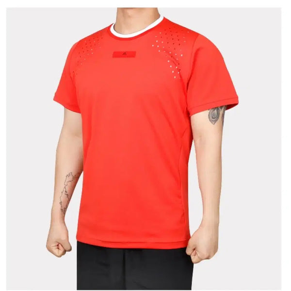 [BUNJANG] Adidas Stella McCartney XL Red Short Sleeve T-Shirt / (XL) 아디다스 스텔라맥카트니 반팔 티셔츠 러닝 테니스 헬스