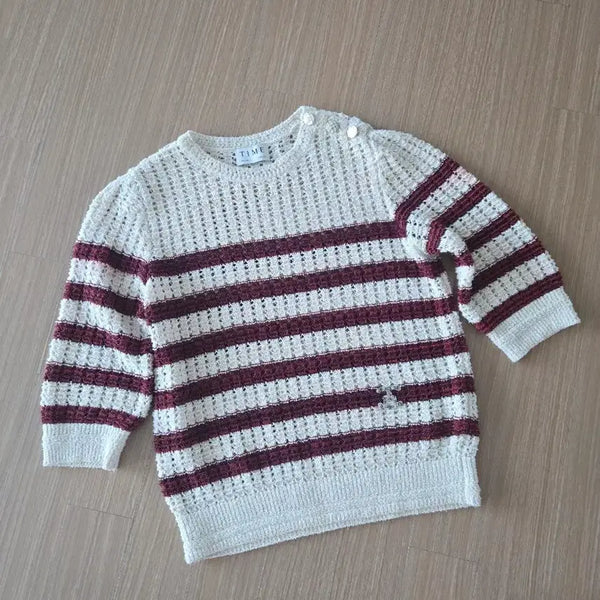 [BUNJANG] Time Stripe Knit / 타임 스트라이프 니트