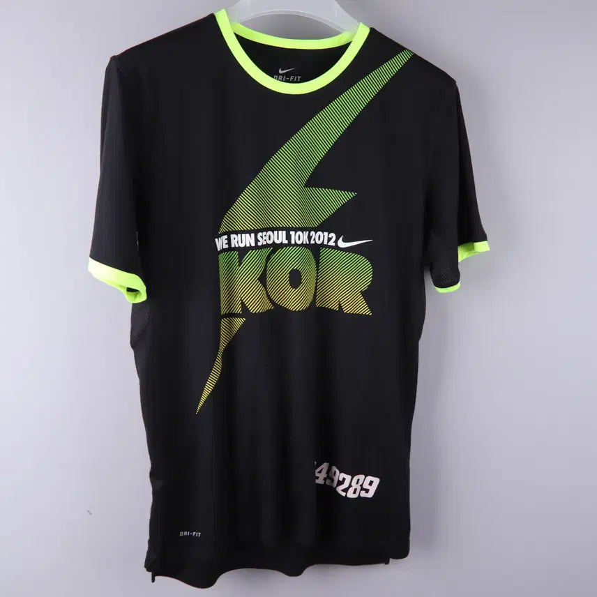 [BUNJANG] Nike Dri-FIT Seoul Running T-Shirt Black (M) / 나이키 드라이핏 서울 러닝 반팔 블랙 (M)