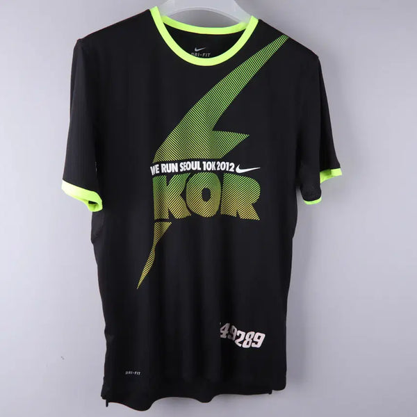 [BUNJANG] Nike Dri-FIT Seoul Running T-Shirt Black (M) / 나이키 드라이핏 서울 러닝 반팔 블랙 (M)