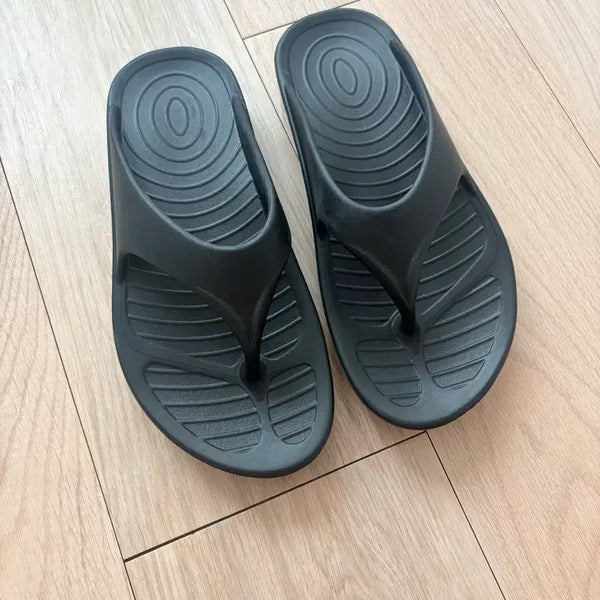 [BUNJANG] Black Flip-Flops / 필수템 블랙 쪼리
