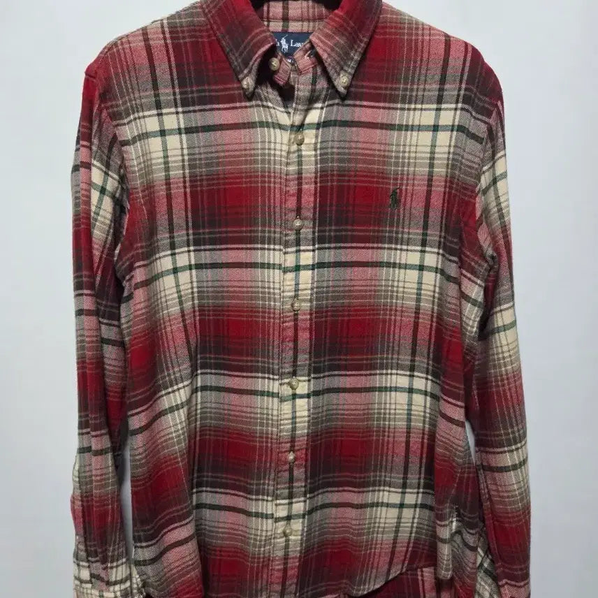 [BUNJANG] Polo Ralph Lauren Plaid Shirt / (M)  폴로 랄프로렌 체크 셔츠