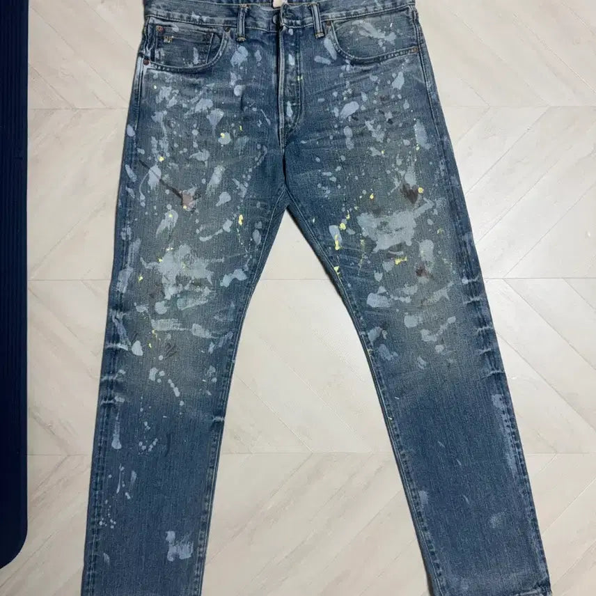 [BUNJANG] RRL Slim Fit Selvedge Denim Pants Legend Washing / RRL 더블알엘 레전드워싱 셀비지 허리36 기장32 신동급!!