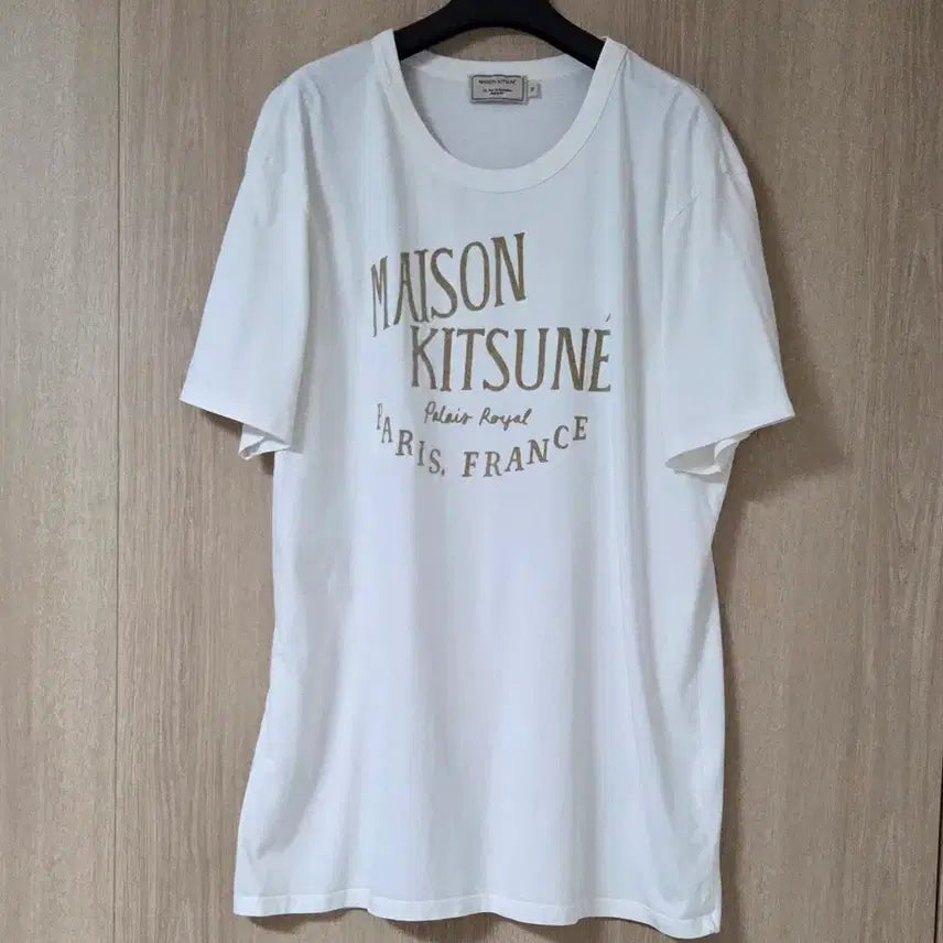 [BUNJANG] Maison Kitsuné Palais Royal T-Shirt XL / 메종키츠네  반팔 티셔츠 팔레로얄