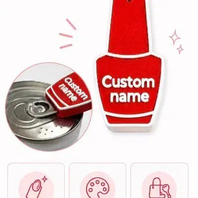 [BUNJANG] Customizable Nail Opener Keychain / 네일아트 필수템! 내 맘대로 커스텀 '네일 오프너 키링'