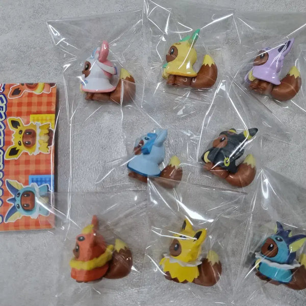 [BUNJANG] Pokemon Poncho Eevee Gacha Full Set / 포켓몬 판쵸 이브이 가챠 풀셋 팝니다