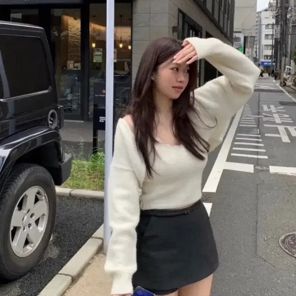 [BUNJANG] ONT Alpaca Bolero Set / [미개봉 새상품] 온트 알파카 볼레로 세트