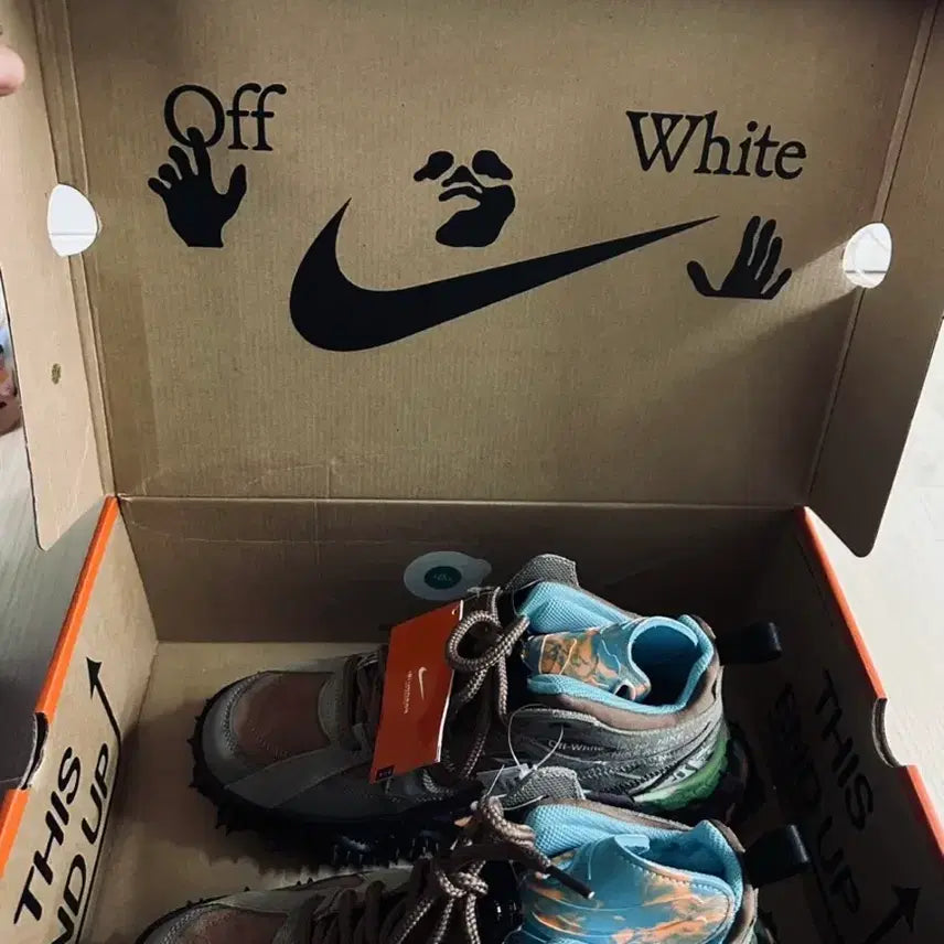 [BUNJANG] Nike x Off-White Air Terra Forma "Archie" Brown 265 / 나이키 x 오프화이트 에어 테라 폼마 아키오 브라운 265
