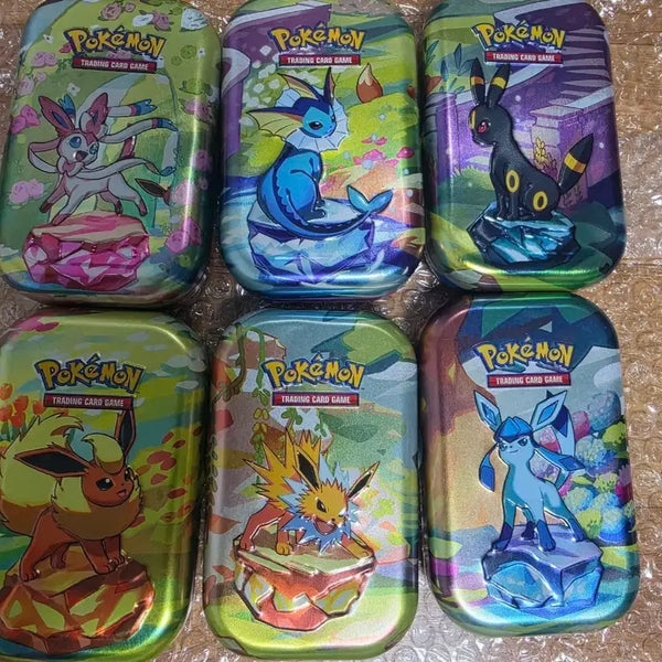 [BUNJANG] Pokemon Tin Case 6 Types Bundle Set / 포켓몬 틴케이스 팝니다